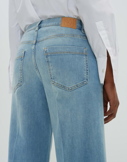 Wide Leg Denim CELLMA ICONIC Mid Rise aus BCI Cotton Mix von SOMEDAY
