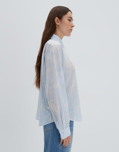 Printbluse ZARINE NATURE aus leichtem cotton voile von SOMEDAY