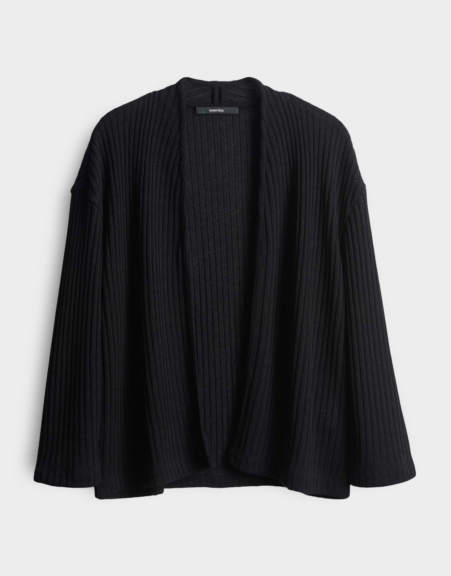 Moderne Sweatjacke UCORA in Rippenstruktur von SOMEDAY