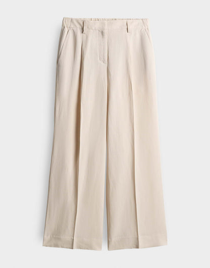CELINO CROPPED Wide Culotte aus Viskose Leinen Mix von SOMEDAY