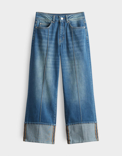Cropped relaxed Fit "CORAH TURN UP" mit Maxi-Aufschlag von SOMEDAY