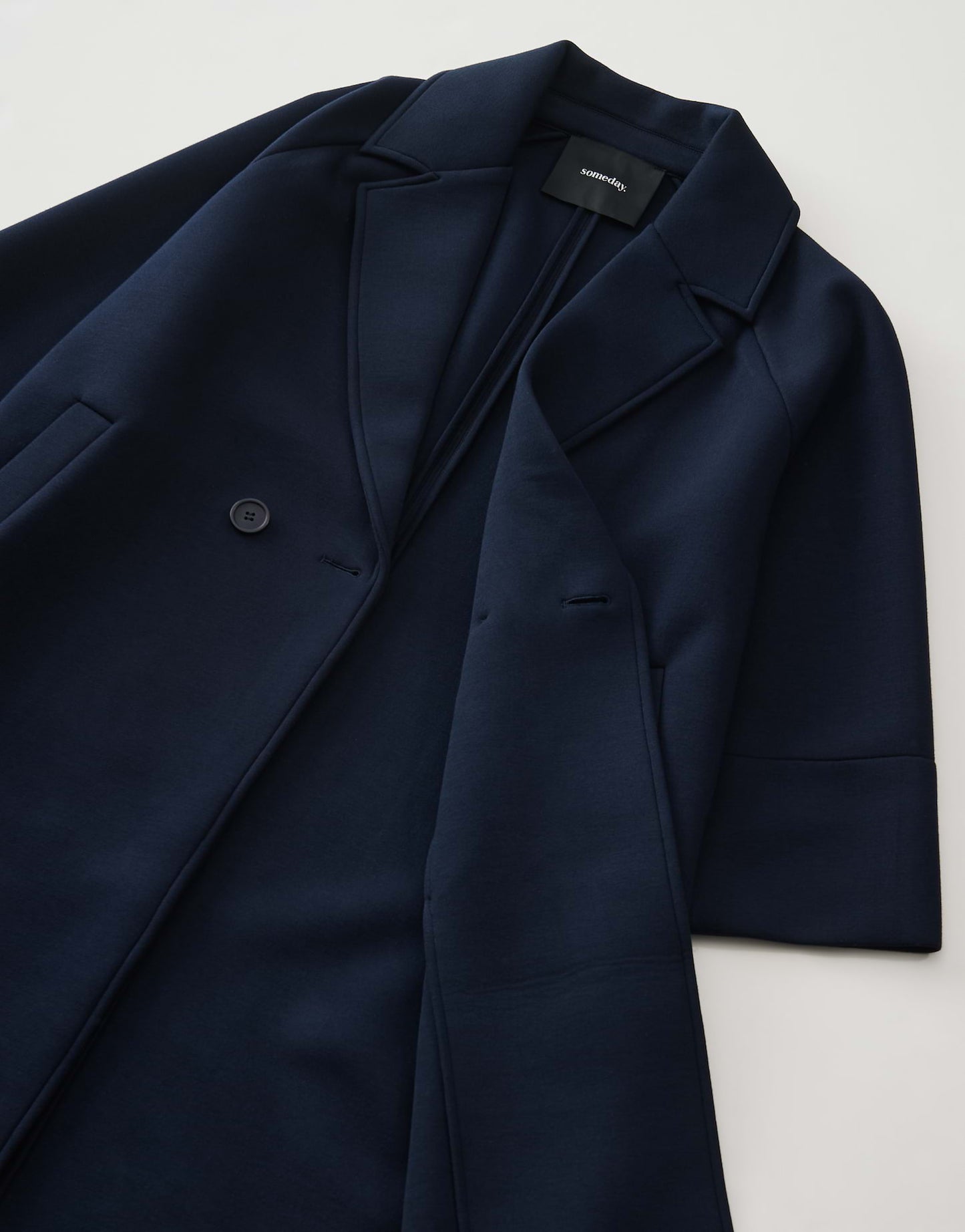 SALE - Oversize Mantel "VAMARA" aus Scuba Ware von SOMEDAY