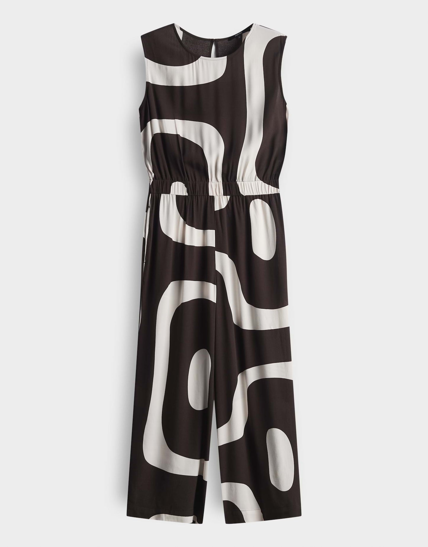 CETURAL Verkürzter Jumpsuit mit abstraktem Print von SOMEDAY