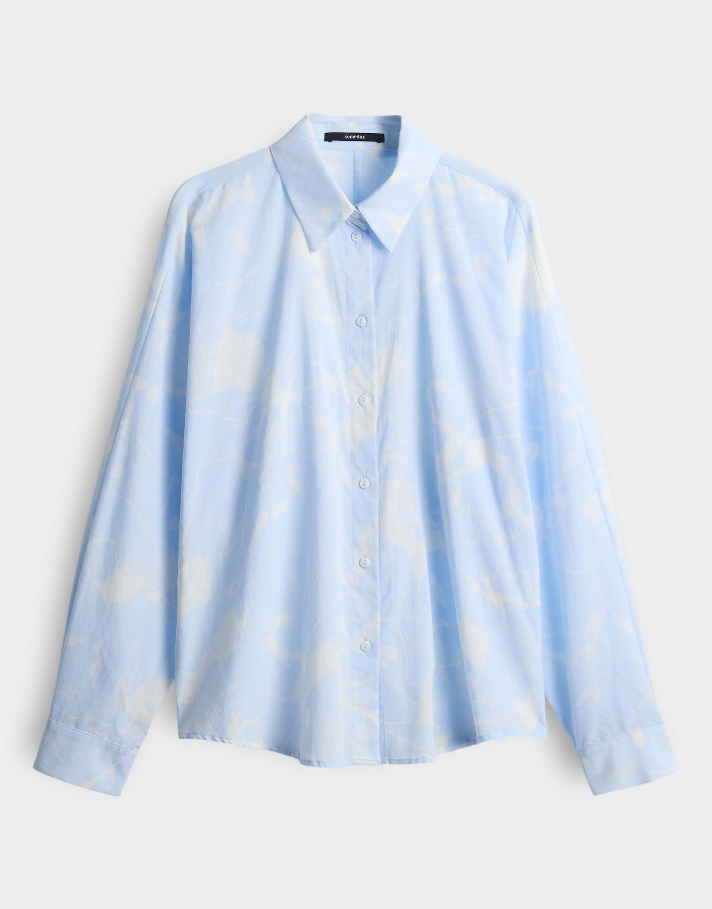 Printbluse ZARINE NATURE aus leichtem cotton voile von SOMEDAY