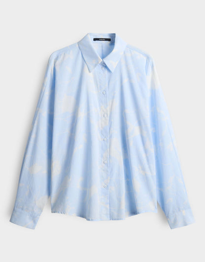 Printbluse ZARINE NATURE aus leichtem cotton voile von SOMEDAY