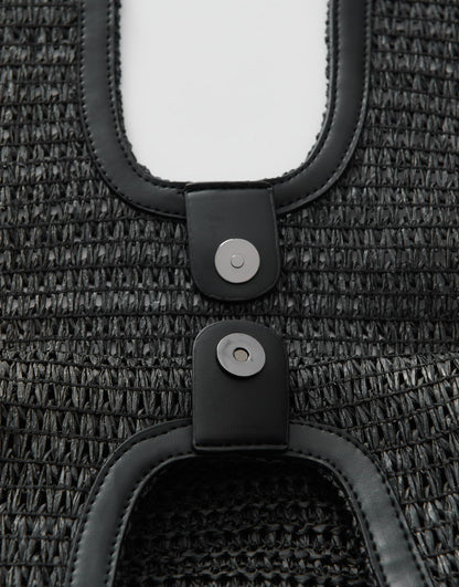 BESORT Maxi Shopper in angesagter Häkeloptik von SOMEDAY