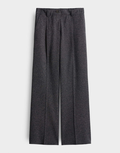 CISILIA TWOTONE Relaxed Bundfaltenhose in Tweedoptik von SOMEDAY